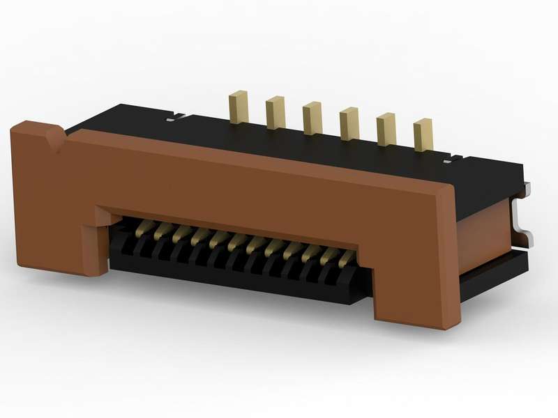 TE Connectivity (1-1734742-2) FFC / FPC Board Connector, 0.5mm, 12 Contacts