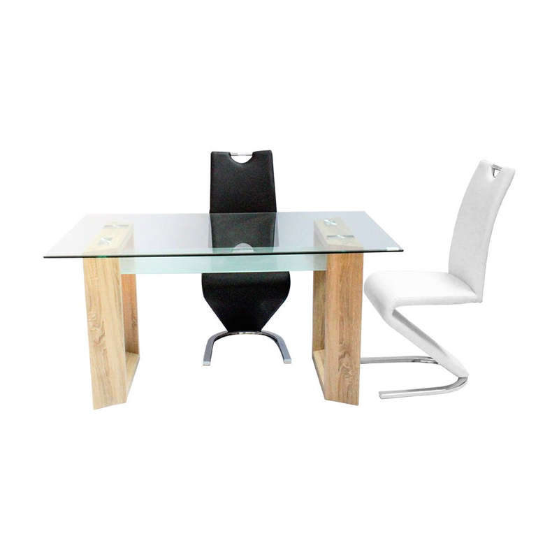 Romana Dining Table- 6 Seater- Oak