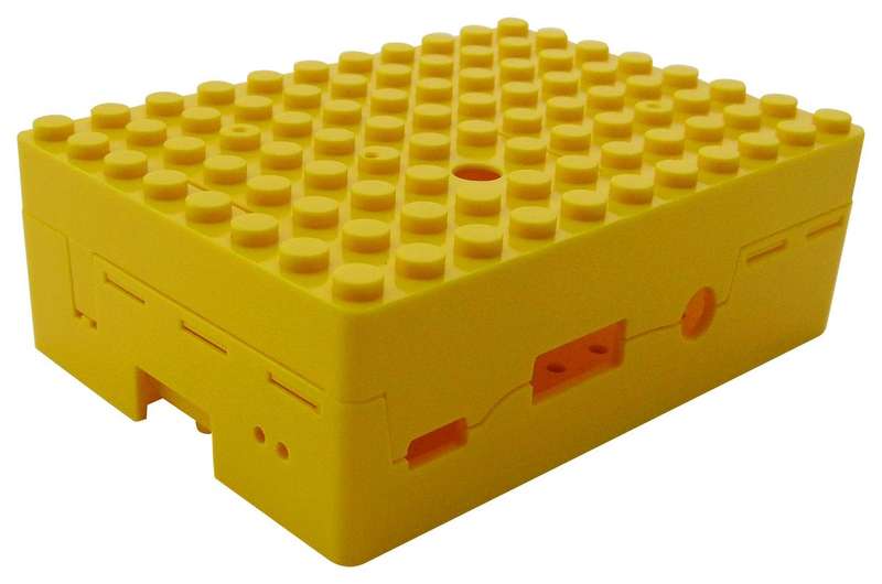 Multicomp Pro (CBPIBLOX-YEL.) Dev Board Enclosure, Pi Blox, Yellow, ABS