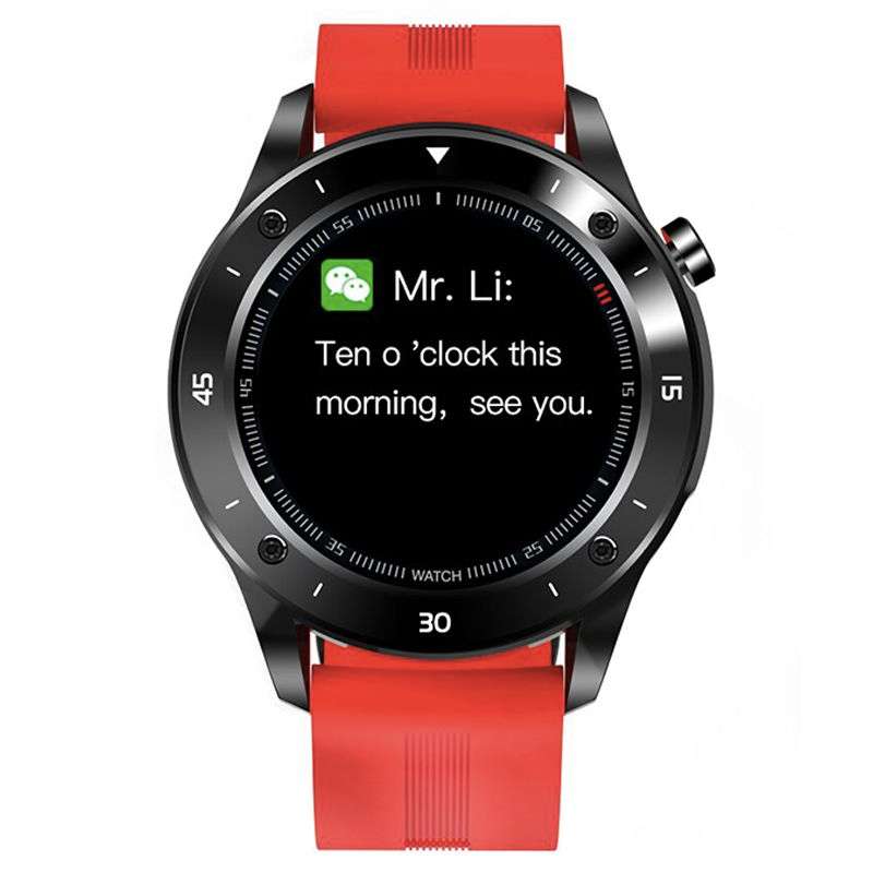 Sports Fitness Activity Tracker Smart Watch F22 Heart Rate Monitor - Vibrant Orange