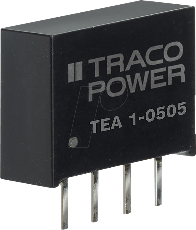 Traco Power (TEA 1-0505) Isolated Through Hole DC/DC Converter, Output, 5V