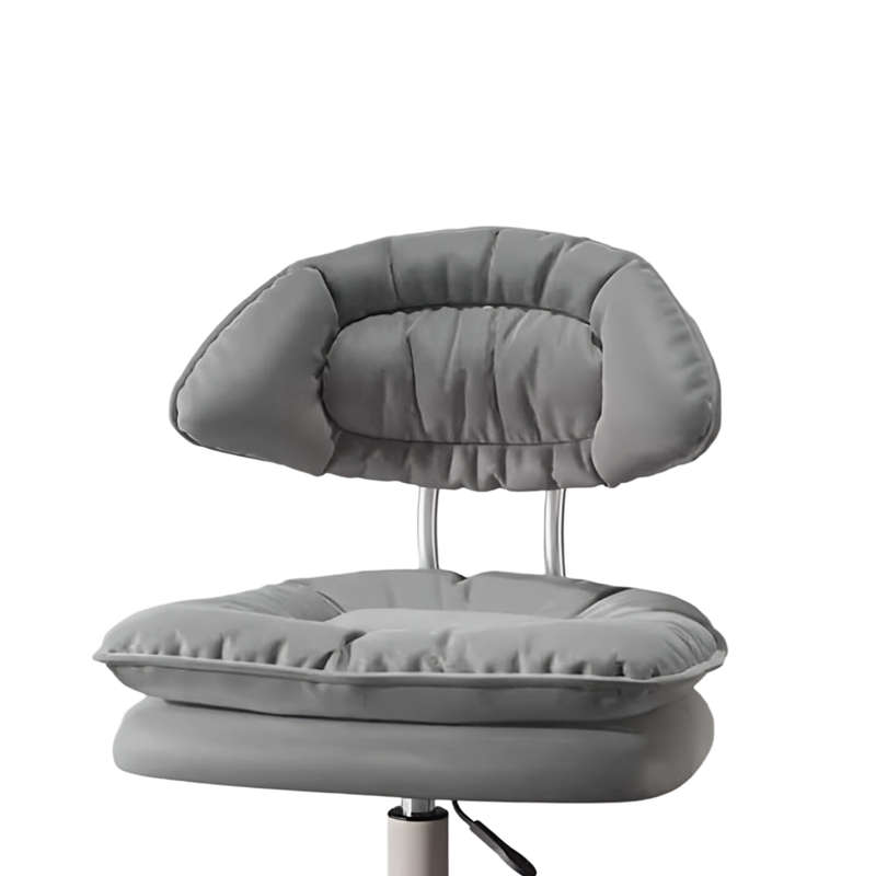 Ergonomic Hairdressing and Makeup Leather Swivel Cushion Chair