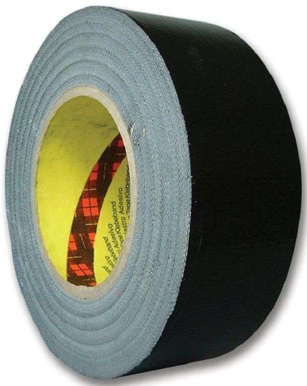 3M (3998 50MM BLACK) Sealing Tape, 50 mm x 50 m