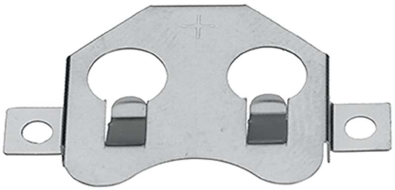 Keystone (3002) Battery Contact, Coin Cell - 20mm, SMD, Phosphor Bronze