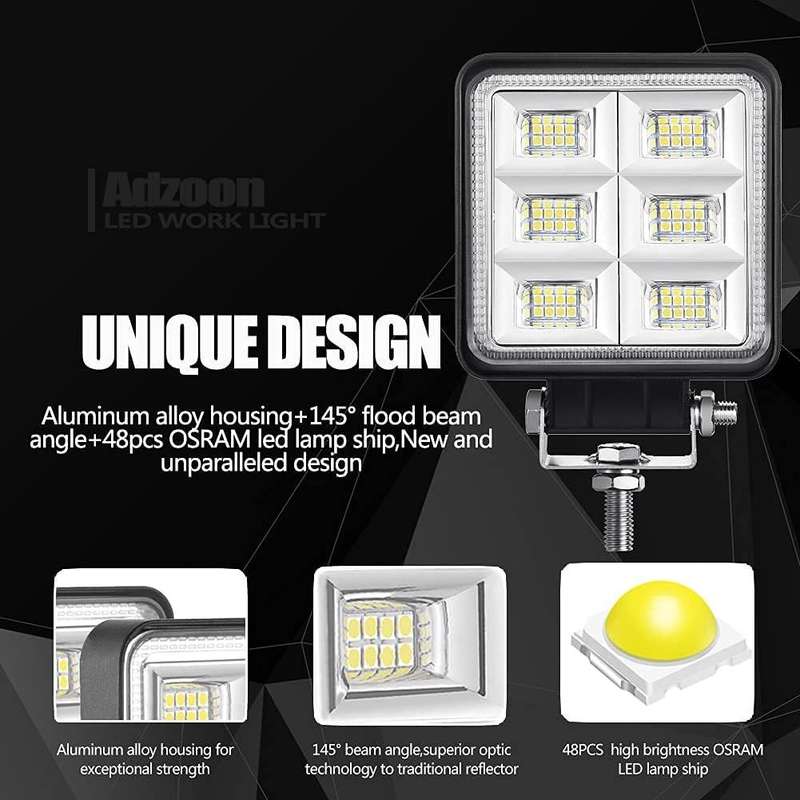 144W 55mm Car Irradiation Lamp