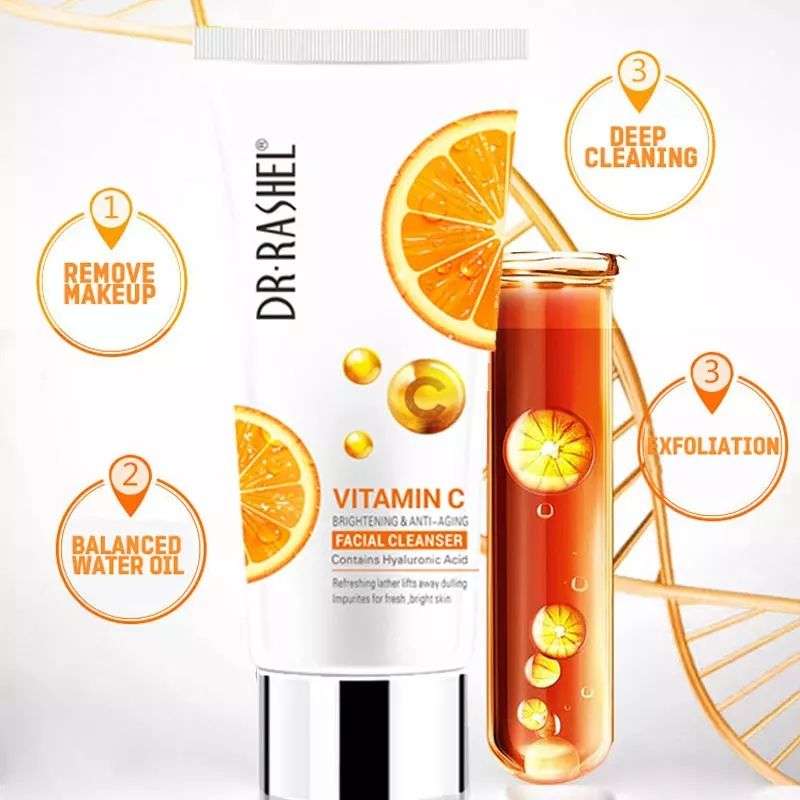 Dr. Rashel Vitamin C & Hyaluronic 5 Pieces Luxury Box Facial Kit