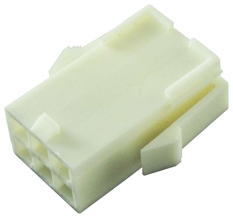 TE Connectivity (794940-1) Connector Housing, Receptacle, 6 Ways, 4.14mm