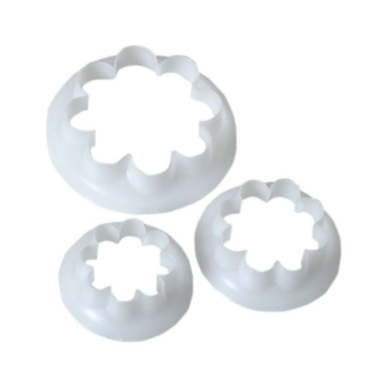 FMM Cutter Carnations Set 3 Cake Icing Flower Tool Petals Sugar Craft Fondant