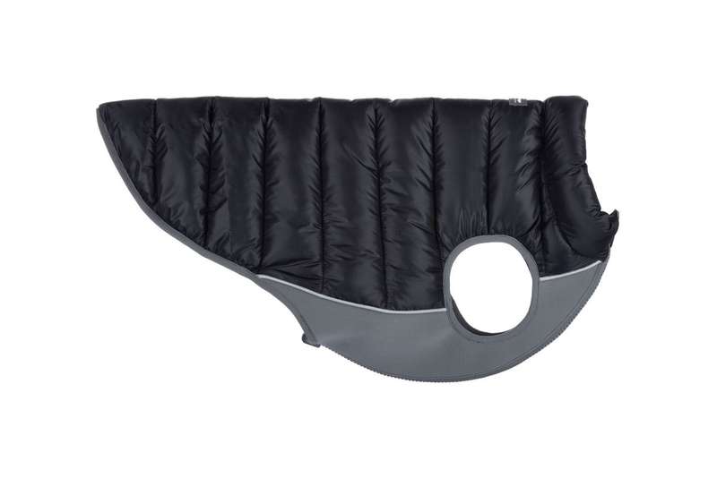 Red Dingo Neo-Fit Reversible Puffer Jacket - 55cm. Black-Grey