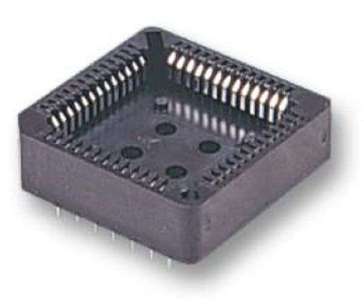 3M (8484-11B1-RK-TP) IC & Component Socket, 84 Contacts, PLCC Socket