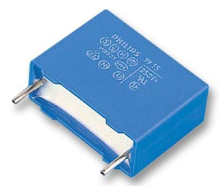 Vishay (BFC233820103) Safety Capacitor, Metallized PP, 0.01 µF, ± 20%