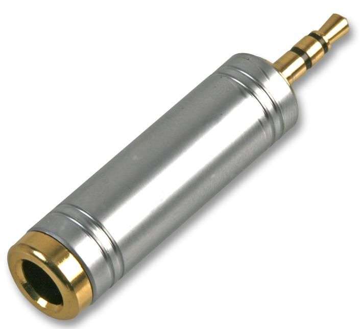 Multicomp Pro (PS000154) Stereo Plug - 3.5mm, Stereo Receptacle - 6.35mm