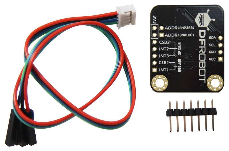 DFRobot (SEN0252) DOF Sensor, BMX160+BMP388 10, 0X68 I2C Address