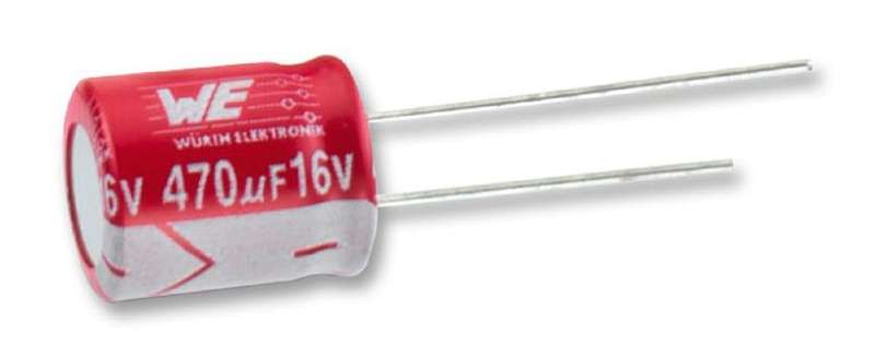 Wurth Elektronik (870025575007) Electrolytic Capacitor, 220 µF, 25 V