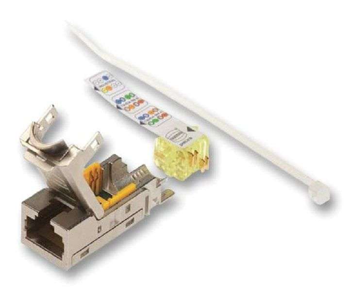 Harting (20 82 001 0002) Modular Connector, RJ45 Jack, 1 x 1 (Port)