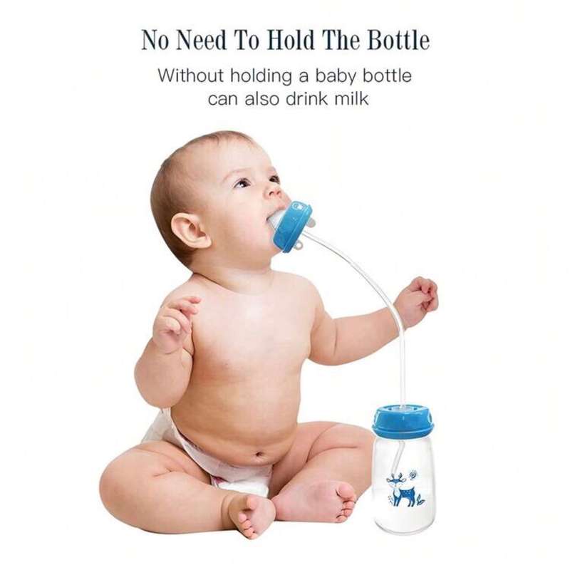 Hands-Free Baby Feeding Bottle Set
