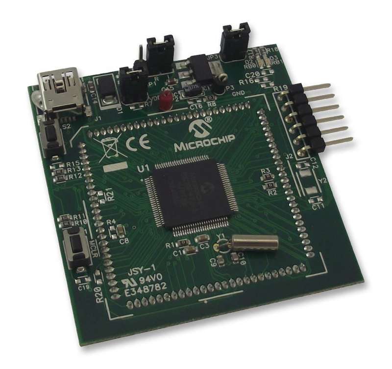 Microchip (MA180034) Daughter Board, 100-Pin PIC18F97J94 Plug in Module