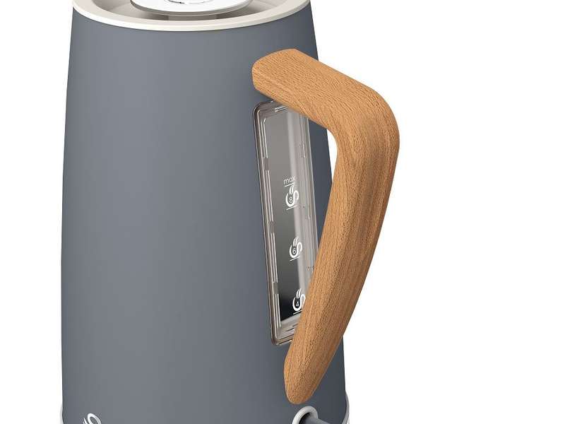 Swan Nordic 1,7 Litre S/S Cordless Kettle with Rubber Finish-SNK9G