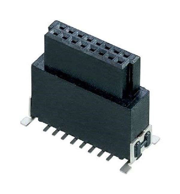 Harwin (M55-6021642R) PCB Receptacle, Board-to-Board, 1.27 mm, 2 Rows