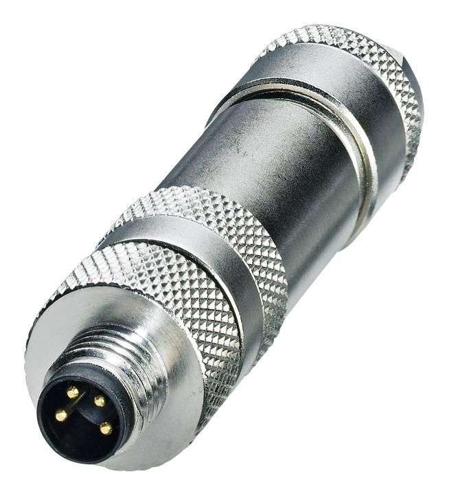 Phoenix Contact (1542897) Sensor Connector, Shielded, IP67, M8, Male