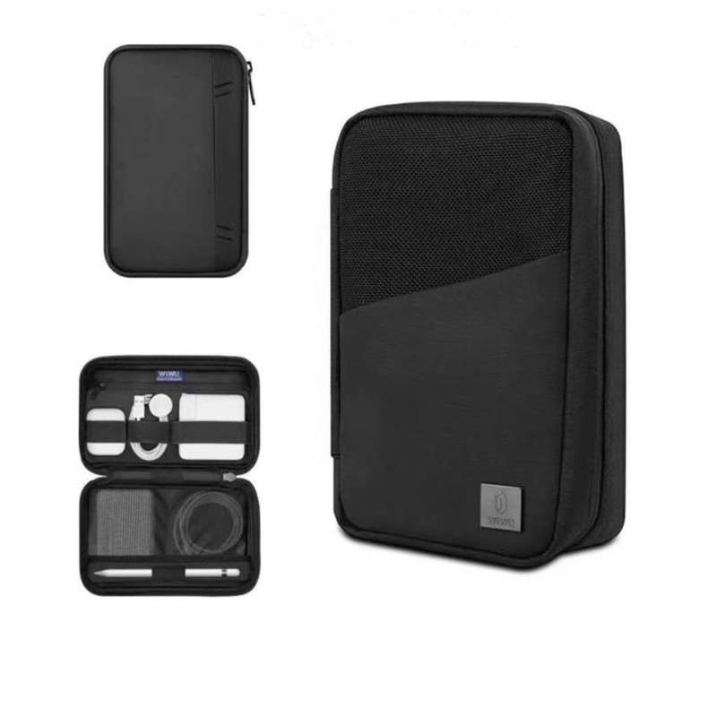 Durable Travel Cable Organizer Bag,Waterproof Electronics Accessories Pouch