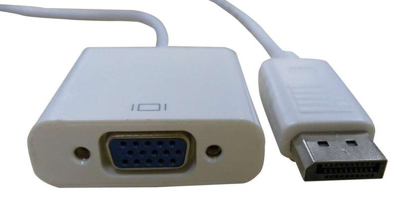 Multicomp Pro (MP009266) DisplayPort Plug, VGA Socket, 200mm