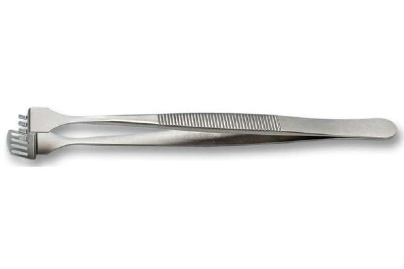 Ideal-Tek (4WFG.SA) Tweezer, Wafer, Stainless Steel Body, Stainless Steel