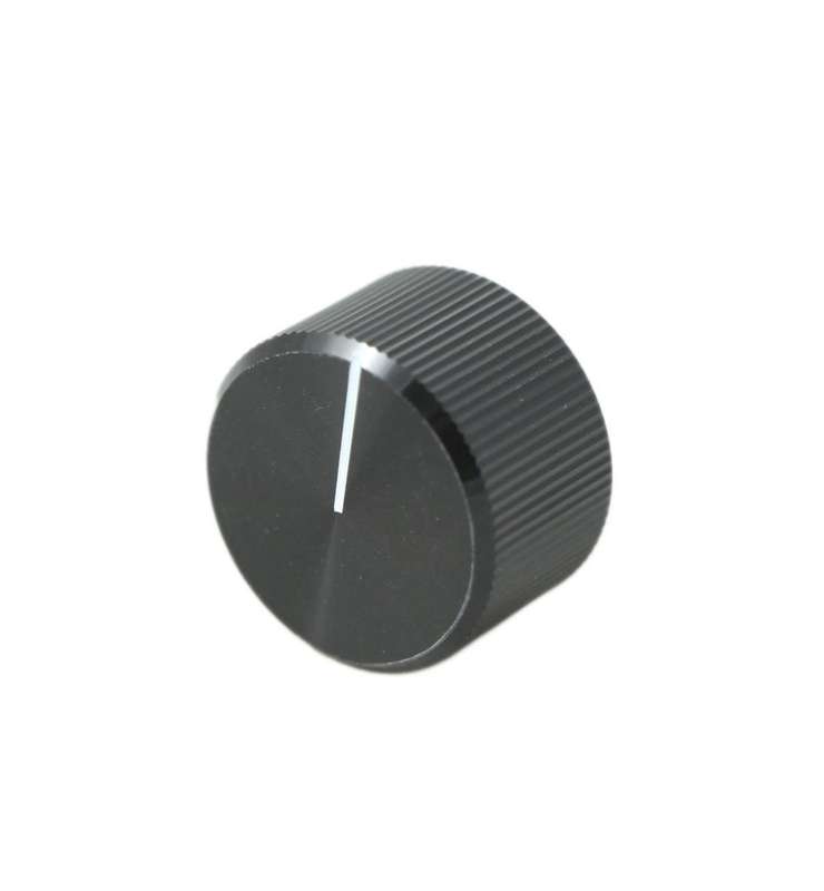 Multicomp Pro (KB00006) Knob, Round Shaft, 6.4 mm, Aluminium