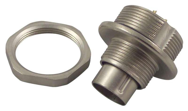 Binder (09 0407 00 03) Circular Connector, Receptacle, 3 Contacts