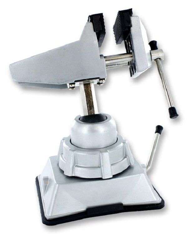 Modelcraft (PVC7012) Vice, Universal, Die-Cast Aluminium, Suction Base