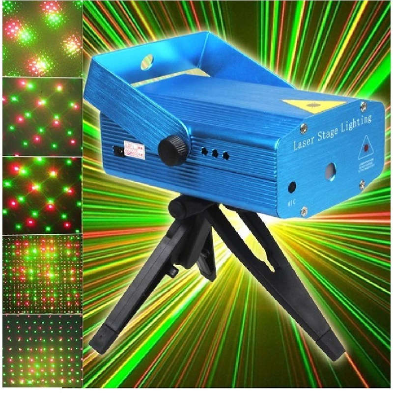 Mini Mini laser stage lighting, Holographic Laser Star projector