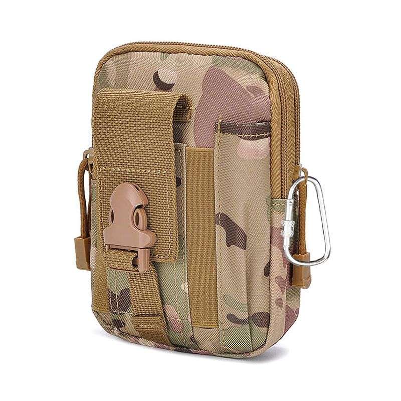 Outdoor Tactical Military Camouflage Waist Bag Portable Fanny Pack - Jungle
