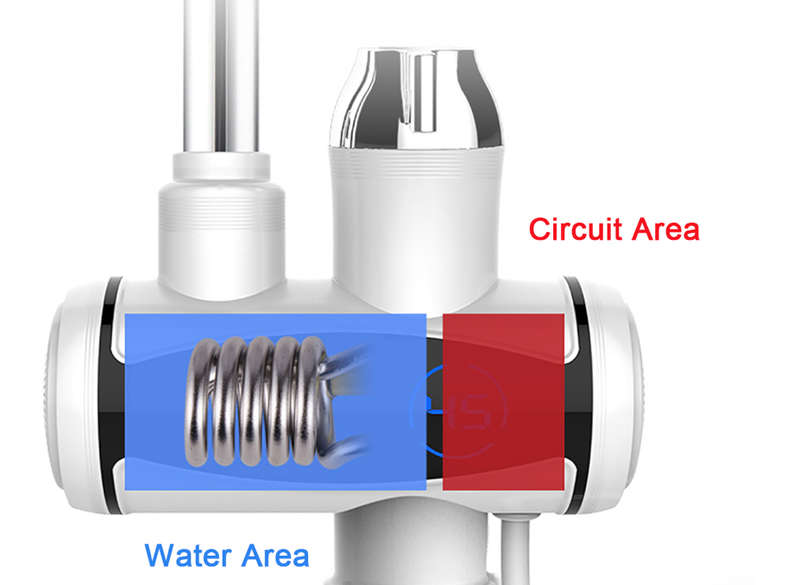 Instant Electric Heating Water Faucet & Showerhead