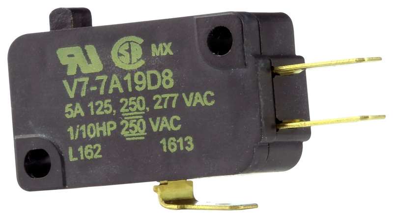 Honeywell (V7-7A19D8) Microswitch, Miniature, 5 A