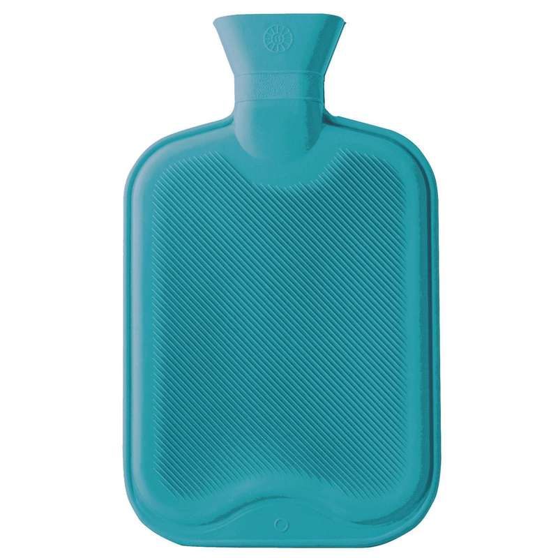 Bulk Pack x 2 Rubber Ribbed Hot Water Bottle - 2 Litre