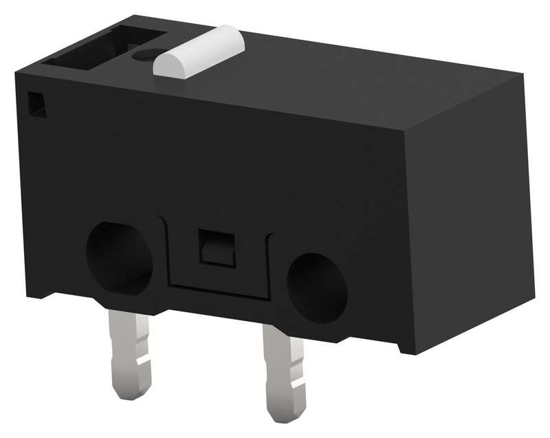Alcoswitch (SAJ101XPP0N74SNOPTQ) Microswitch, SPST-NO, PC Pin, 100 mA, 30 V