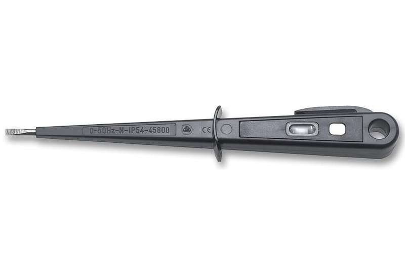 CK Tools (440009) 190mm Chrome Plated VDE Mains Tester Screwdriver