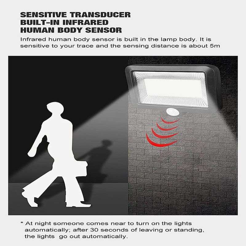 Outdoor LED Solar Sensor Light DB-104A