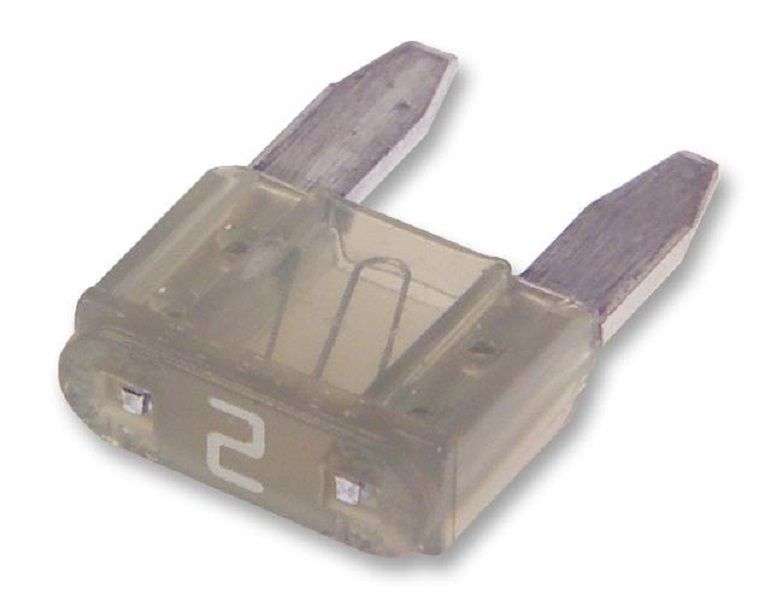 LittleFuse 0297002.WXNV Automotive Fuse, Fast Acting, 2 A, 32 V