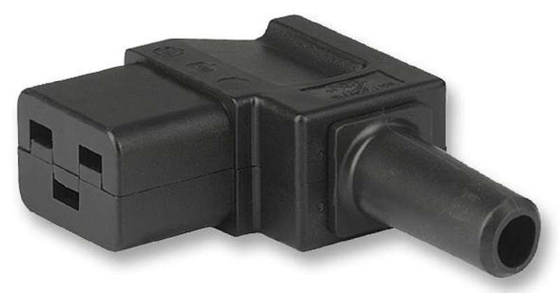 Schurter (4790.1200) IEC Power Connector, IEC C19 Socket, 21 A, 250 VAC