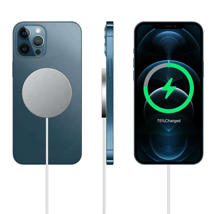 Fast Charging Magnetic Wireless Mag Safe Charger For Mobile Phone