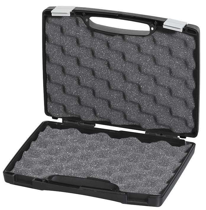 Duratool 17026H44.079.GPB Storage Case, Plastic, with Foam, Black