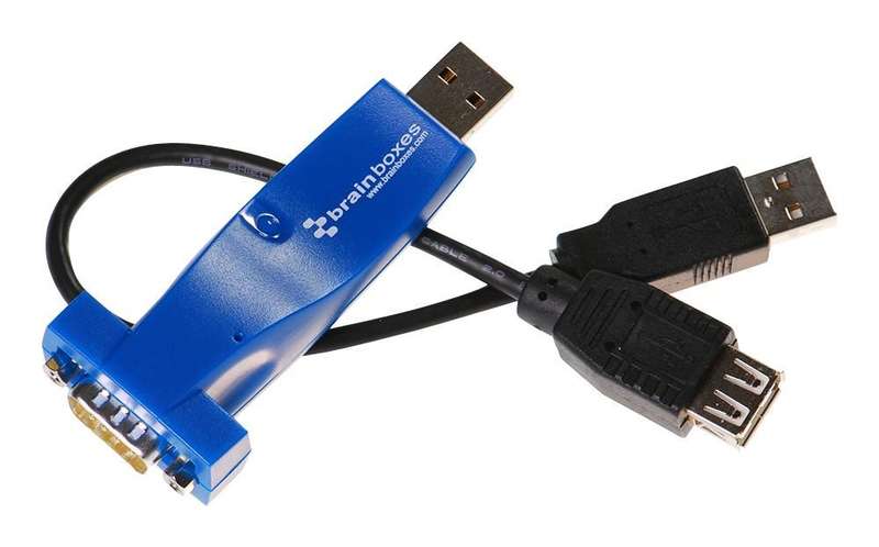 Brainboxes (US-324) Adapter, USB to RS422, RS485 Serial, Single Port