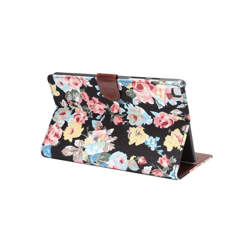 Art pattern Flower Design Shockproof Flipcase For Samsung Tab A 8.0 2019 T290/T295