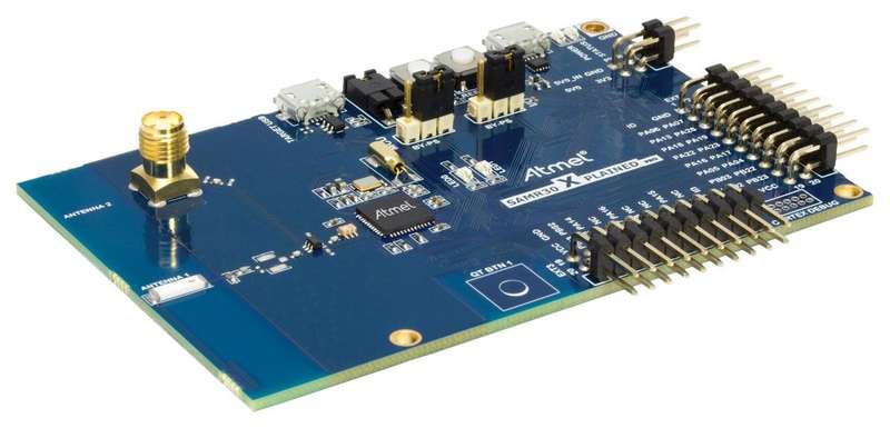 Microchip (ATSAMR30-XPRO) Evaluation Kit, SAM R30 Xplained Pro