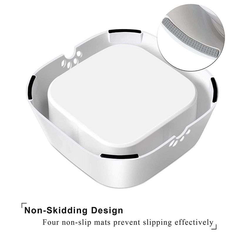 1.5L Anti-Slip Base Splash Free Pet Water Bowl
