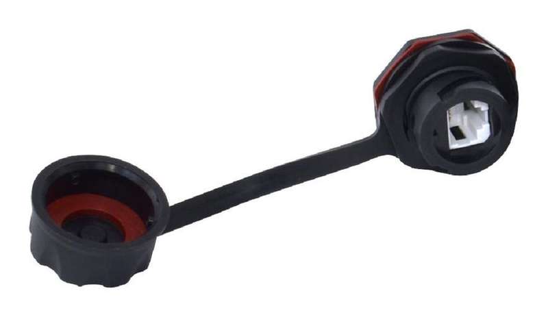 Stewart Connector (SS-60400-017) Modular Connector, Cat6, RJ45 Jack