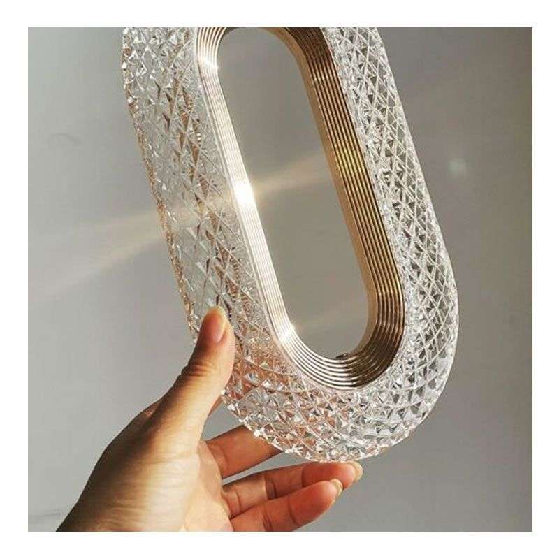 Rechargeable crystal table lamp - QD001