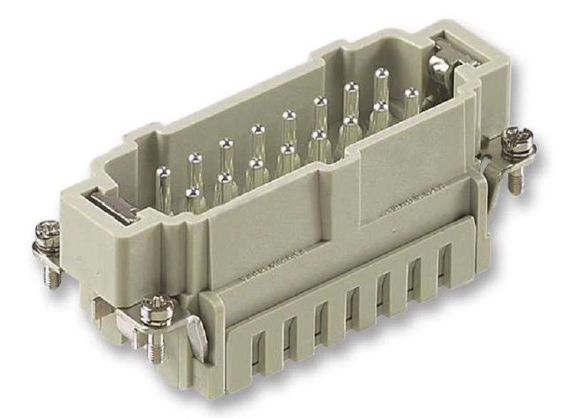 Harting (09 33 016 2616) Heavy Duty Connector, 17 Contacts, 16B, Plug