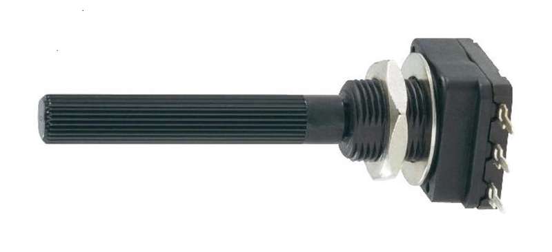 Amphenol (PC16SH-10IP06-102A2020-TA) Rotary Potentiometer, 1 kohm, 1 Turns